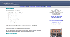 Desktop Screenshot of fetteelectronics.com